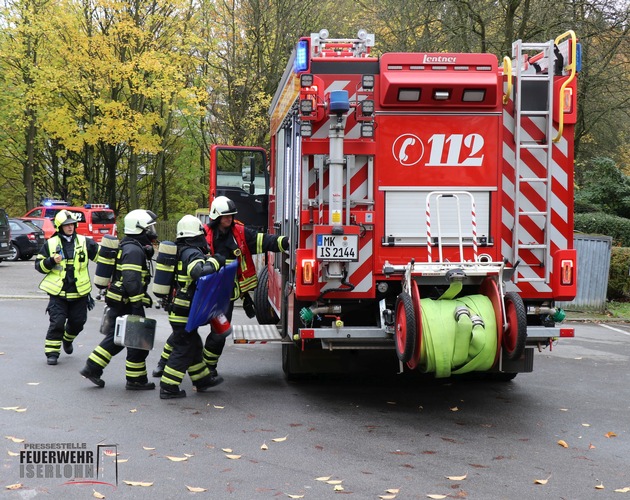 FW-MK: Angebranntes Essen löst Rauchmelder aus