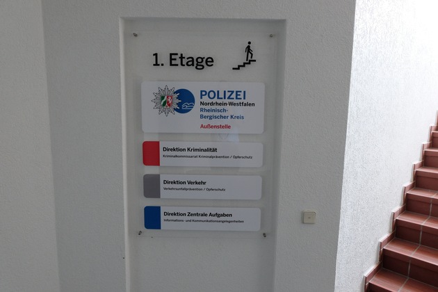 POL-RBK: Rheinisch-Bergischer Kreis - Landrat begrüßt Mitarbeiter/innen der Kreispolizeibehörde in ihren neuen Büroräumen