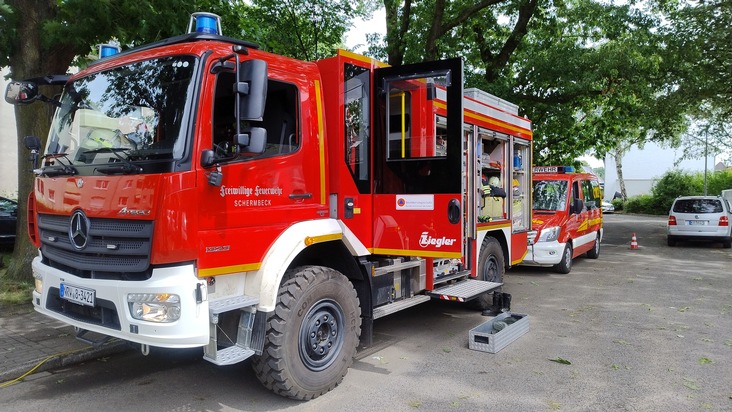 FW-Schermbeck: Unwetter: Überörtliche Hilfeleistung Krefeld
