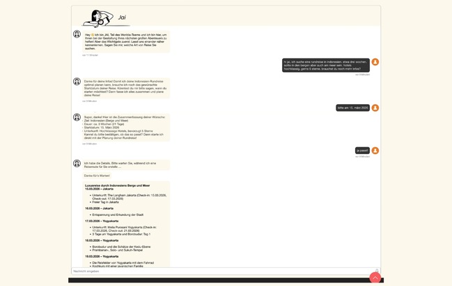 WORLDIA launcht integrierten KI-Assistenten für den Reisevertrieb
