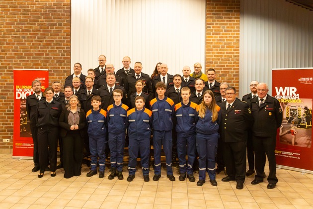 FW Sonsbeck: Jahreshauptversammlung der Feuerwehr Sonsbeck