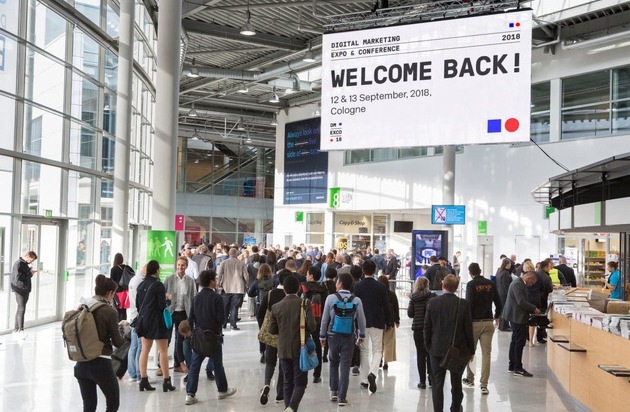 dpa Deutsche Presse-Agentur GmbH: dpa auf der DMEXCO 2018: Social Media Monitoring mit Buzzrank (FOTO)