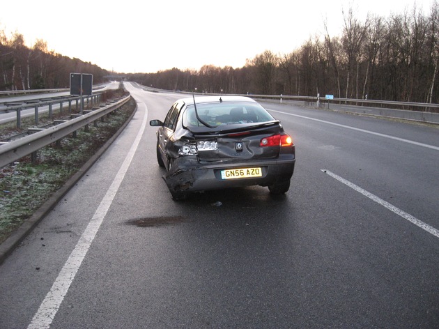 POL-WL: Wochenendmeldung der Autobahnpolizei Winsen (Luhe) +++ Betrunkene Pkw-Fahrer verursachen Verkehrsunfälle +++ Polnischer Sattelzug aufgrund mangelhafter Ladungssicherung stillgelegt