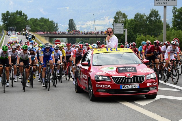 SKODA AUTO bereits zum 17. Mal offizieller Hauptpartner der Tour de France