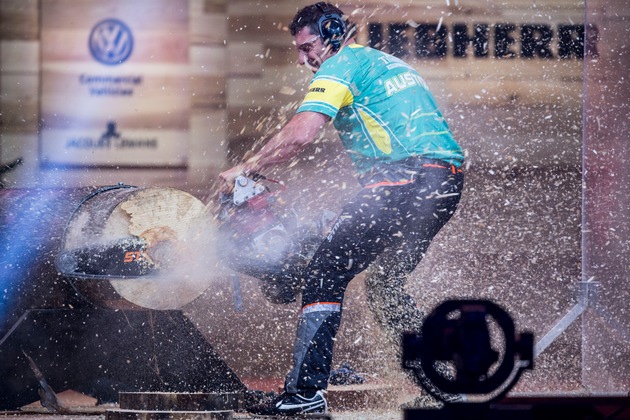 STIHL TIMBERSPORTS® World Championship 2017: Extreme sports athlete Jason Wynyard is world champion again - New Zealanders dethrone Australia in team competition