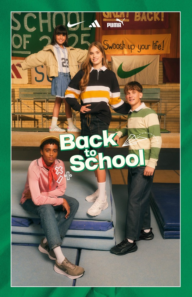New Beginnings: DEICHMANN launcht Back-to-School-Kampagne mit Nike, adidas &amp; Co.