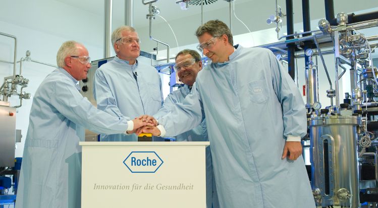 Roche investiert 136 Millionen Euro an deutschem Biotechnologiestandort (mit Bild)