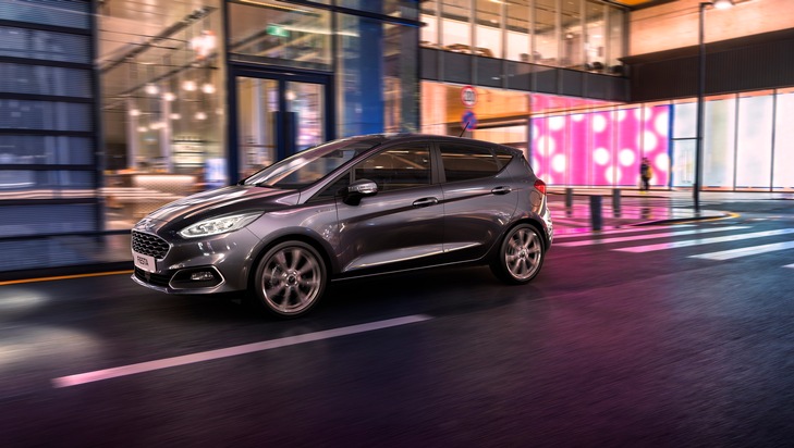 Ford Fiesta jetzt auch mit 48 Volt-Technologie für noch bessere Treibstoffeffizienz und höheres Drehmoment