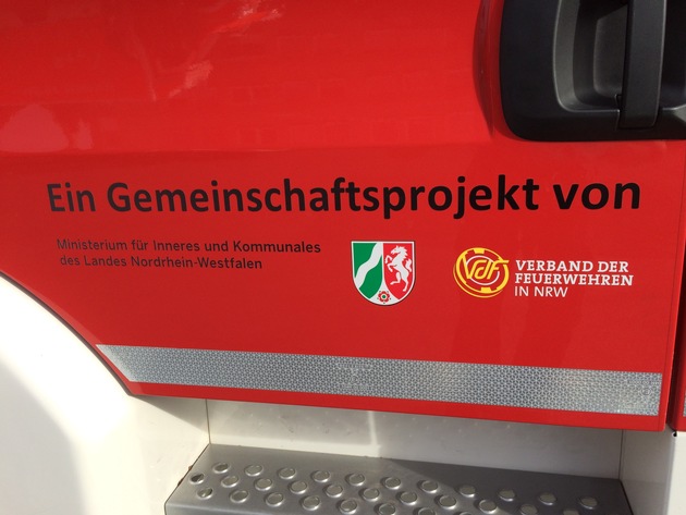 FW-BOT: Erprobung eines Löschfahrzeugs des Landes NRW in Kirchhellen