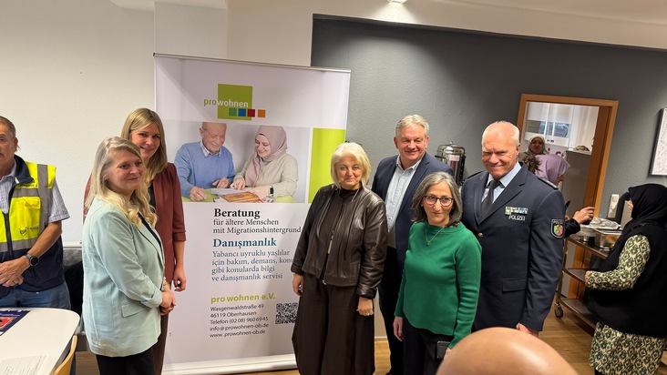 POL-OB: Volles Haus bei #NMDO-Premiere - Großer Zulauf beim jüngsten Nachbarschaftstreff von pro wohnen international e. V.