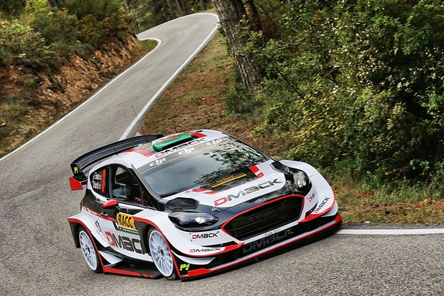 Ford Fiesta WRC-Piloten bauen mit Podestplätzen bei der Spanien-Rallye ihre WM-Führung aus
