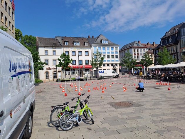 POL-PDKH: Bad Kreuznach - Sicherheitsmobil auf dem Kornmarkt
