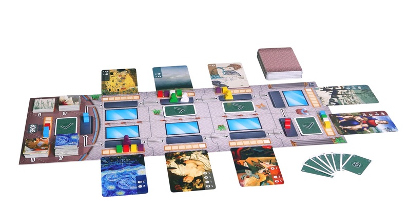 Presseinfo Piatnik | Das kunstvolle Familienspiel "Art Gallery" zeigt die prächtigsten Meisterwerke der Welt