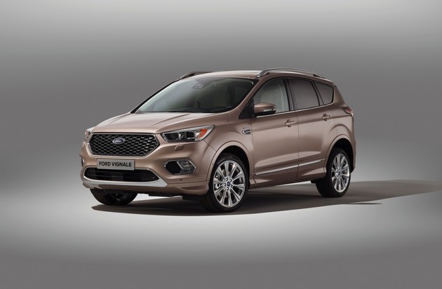 Ford-Werke GmbH: Ford präsentiert neuen Kuga Vignale - aufgewertetes SUV mit exklusiven Services erweitert Premium-Angebot (FOTO)