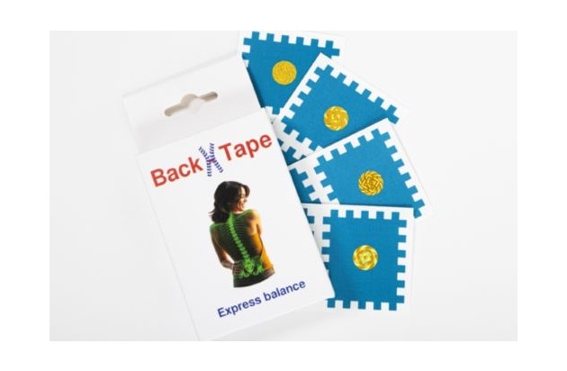 Pflaster gegen Rückenschmerzen: Back-Tape® beseitigt Beckenschiefstand und verbessert Mobilität