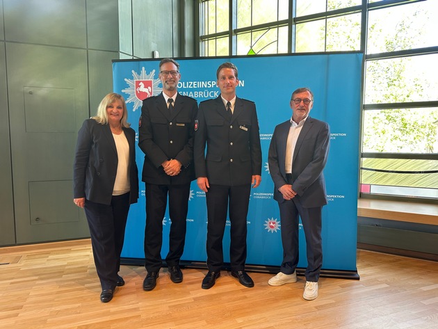 POL-OS: Georgsmarienhütte: Amtseinführung des neuen Leiters der Polizei Georgsmarienhütte