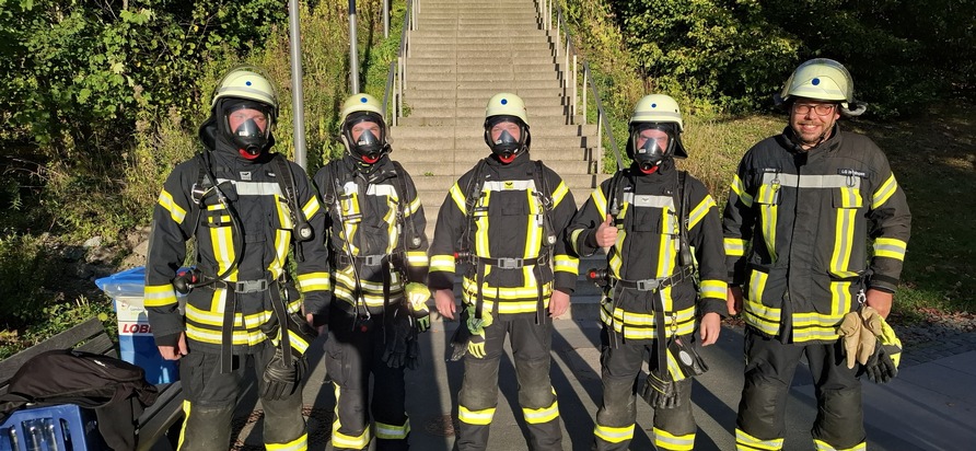 FW Ense: Vorbereitung der Löschgruppe Hünningen auf den Schanzenlauf in Oberstdorf