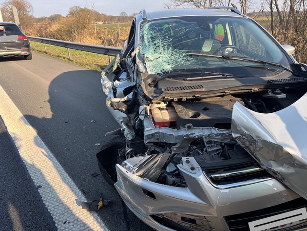 FW-ROW: +++Verkehrsunfall auf der A1 zwischen Sittensen und Heidenau +++ Verkehrsunfall auf Ortsverbindungsstraße in Klein Meckelsen+++