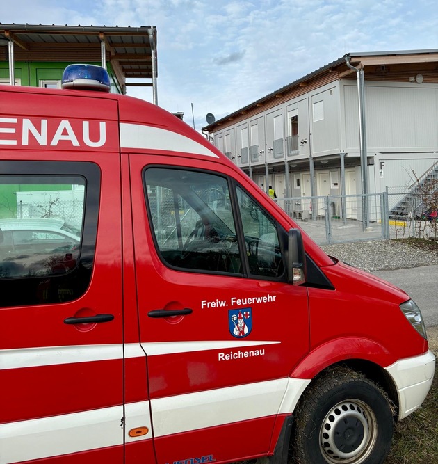 FW Reichenau: Brandmeldeanlage in der Gemeinschaftsunterkunft ausgelöst, 23.02.2026, Reichenau-Mittelzell