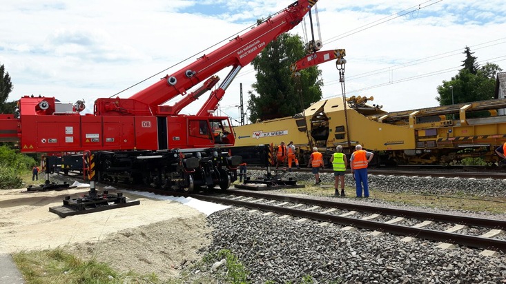 BPOLI-KN: Update (09.07.2016, 15:00 Uhr) zum Bahnbetriebsunfall Nähe Bahnhof Radolfzell sowie der voraussichtlichen Dauer der bahnbetrieblichen Auswirkungen für Reisende