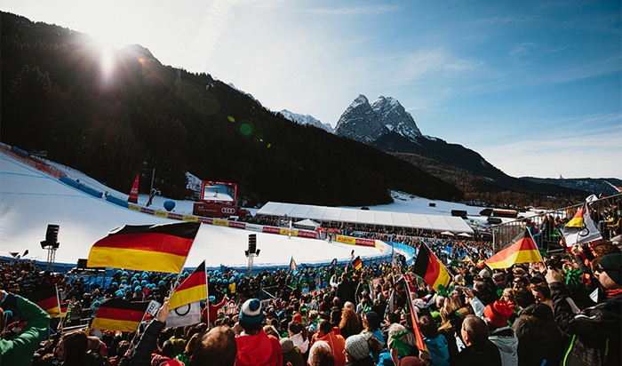 Dallmayr ist Sponsor des Ski Alpin Weltcups in Garmisch-Partenkirchen