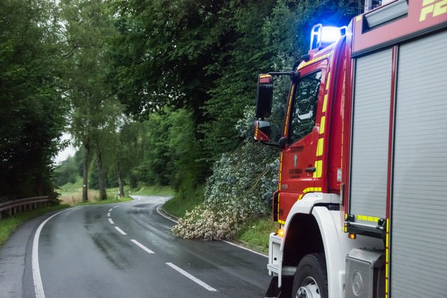 FW Menden: Vom Unwetter verschont geblieben