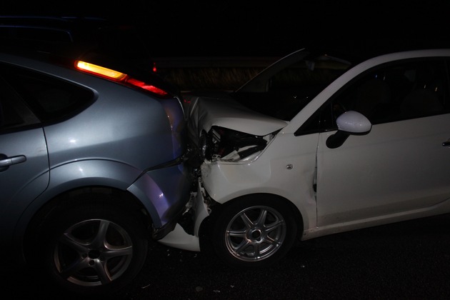 POL-PDKL: A6/Ramstein-Miesenbach, Drei Verletzte bei Auffahrunfall