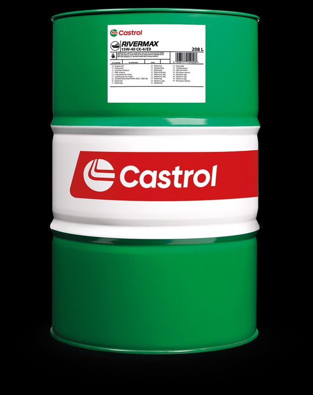 **Pressemeldung** Castrol bringt Hochleistungs-Schiffsdieselmotorenöl Rivermax 15W-40 CK-4/E9 auf den Markt