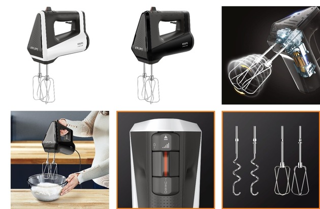 Handmixer mit Kultstatus: Krups erweitert die erfolgreiche 3Mix-Serie mit dem 3Mix 6000
