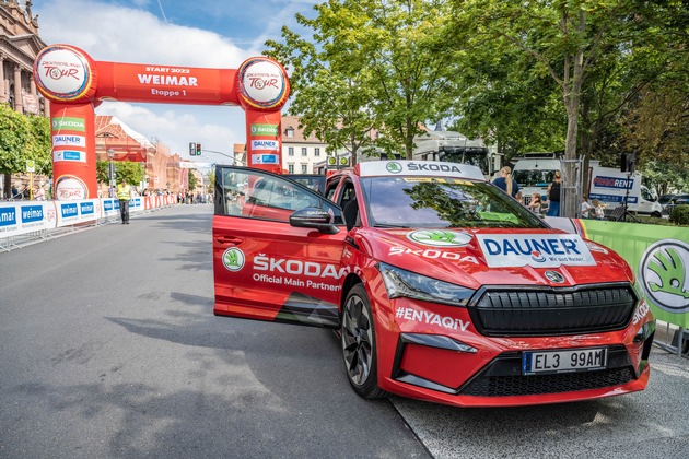 Škoda unterstützt Radsport-Highlight Deutschland Tour als offizieller Partner