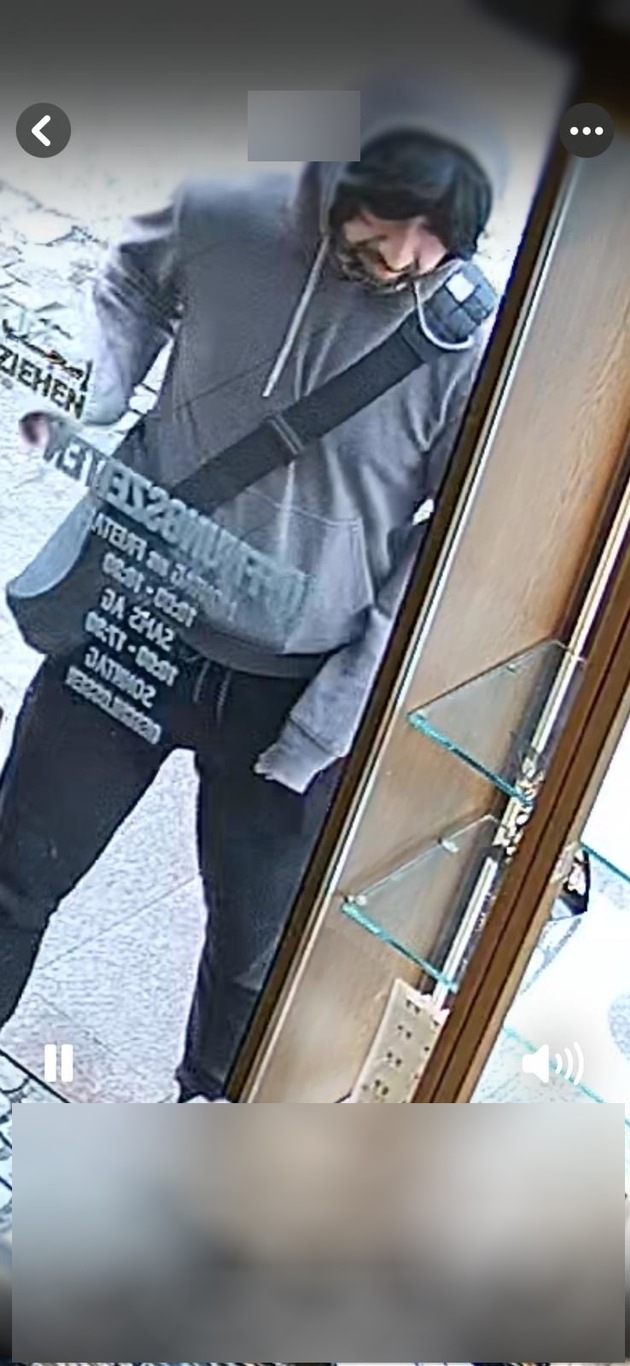 POL-HL: HL-Innenstadt / Folgemeldung: Öffentlichkeitsfahndung nach Verdacht des versuchten schweren Raubes auf Goldgeschäft