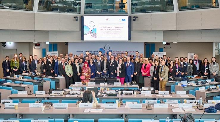 Pompidou-Gruppe des Europarats zu Sucht- und Drogenpolitik startet im Beisein Liechtensteins in die neue Arbeitsperiode