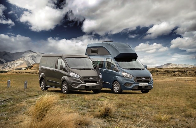 Ford-Werke GmbH: Ford auf dem Caravan Salon 2018: Nugget Plus jetzt frei bestellbar, Euroline künftig auch mit Aufstelldach