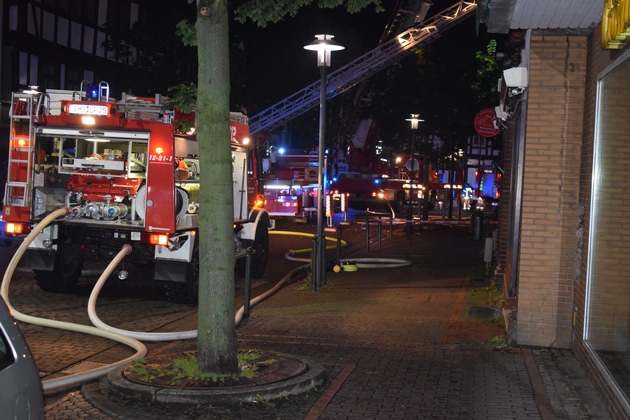POL-NI: Stadthagen-Wohnhausbrand in Stadthäger Altstadt