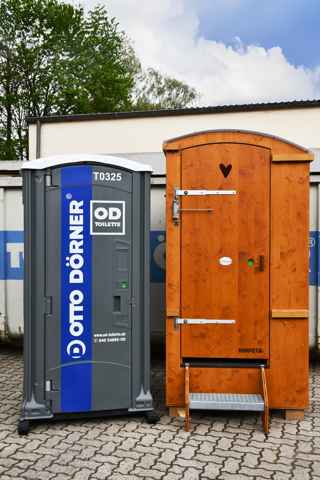 Kleines Geschäft, große Wirkung: Die grüne Toilette für Hamburg