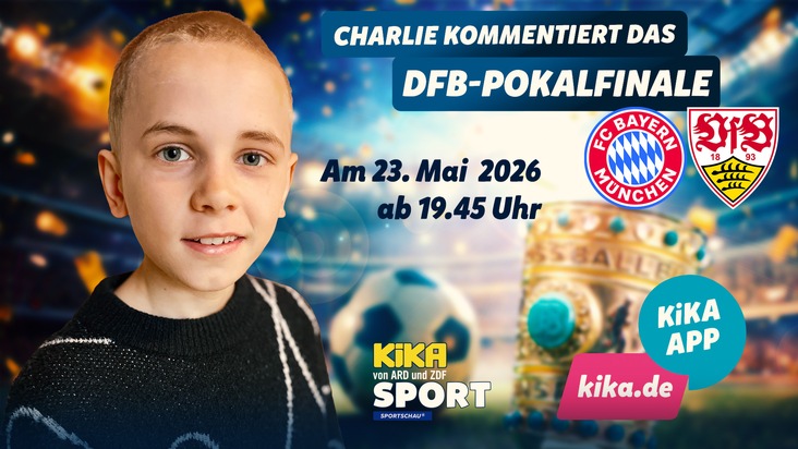 DFB-Pokalfinale der Frauen und M&auml;nner im Stream auf kika.de, in der KiKA-App, im ZDF-Streaming-Portal und in der ARD-Mediathek