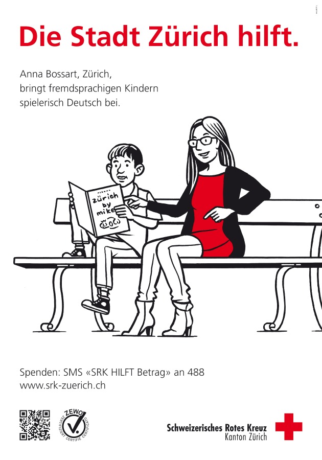 Regionale Werbekampagne des SRK Kanton Zürich: Begeisterte Rotkreuzler werben auf Plakaten (BILD &amp; VIDEO)