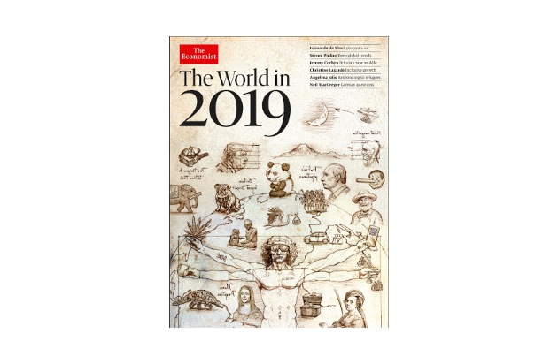 Pressemeldung The Economist: The World in 2019 - Die Welt im Umbruch