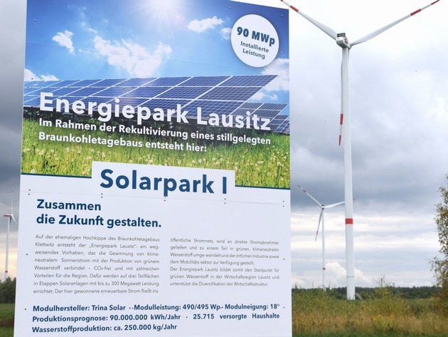Baubeginn in Brandenburg: GP JOULE baut 90-MW-Solarpark in Klettwitz