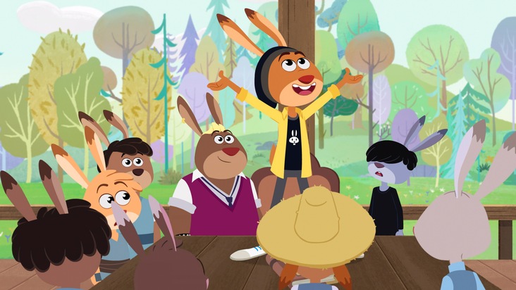 Serien-Premiere: "Rabbit Academy - Die H&auml;schenschule" ab 20. M&auml;rz 2026 bei KiKA / Die Animationsserie zu den erfolgreichen Kinofilmen: Stadthasen, Schulmagie und jede Menge Abenteuer