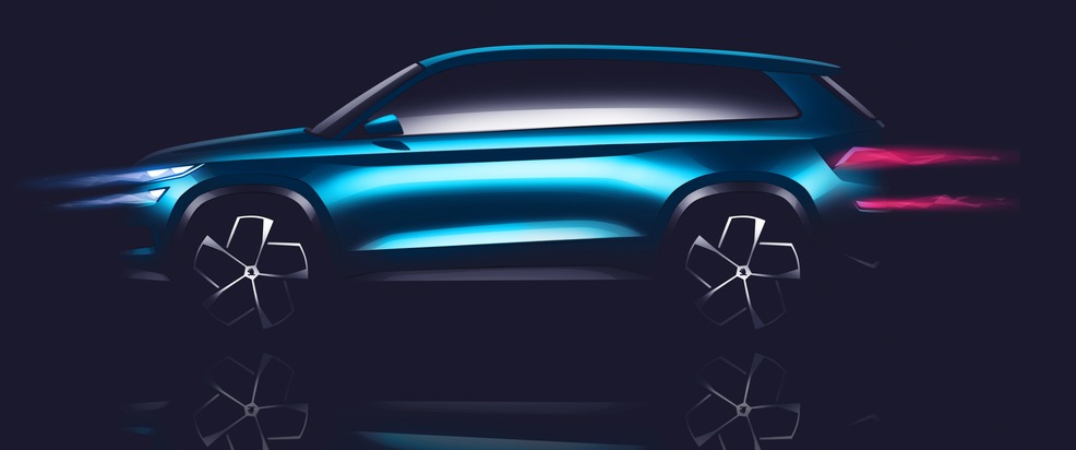 SUV-Designstudie SKODA VisionS feiert Premiere in Genf (FOTO)