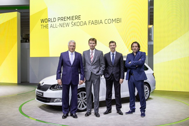 Emotionen an der Seine: Neuer SKODA Fabia und Fabia Combi feiern Weltpremiere (FOTO)