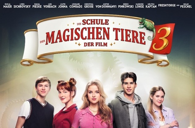 DIE SCHULE DER MAGISCHEN TIERE 3: Meistgesehener deutscher Film 2024