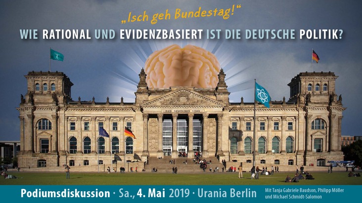 Giordano Bruno Stiftung: Buskampagne trifft March for Science: Wie rational und evidenzbasiert ist die deutsche Politik?