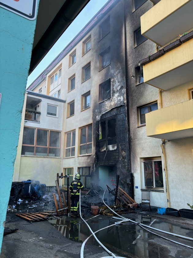 FW-DO: Brandeinsatz in der Dortmunder Nordstadt