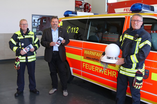 FW VG Asbach: Warnungen und Sirenensignale: Feuerwehr informiert und erprobt Warnanlagen