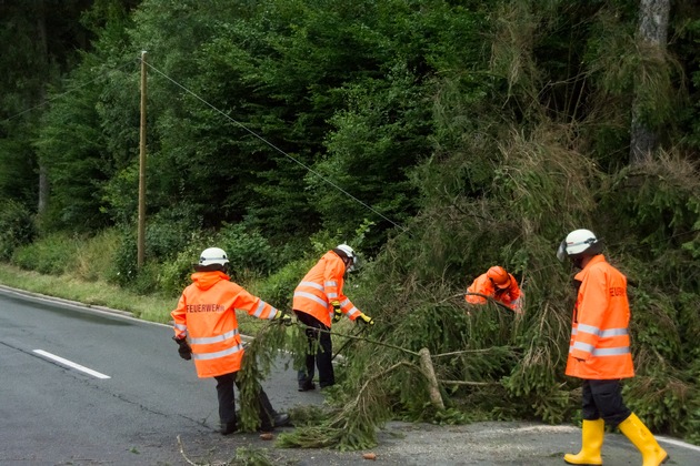 FW Menden: Vom Unwetter verschont geblieben