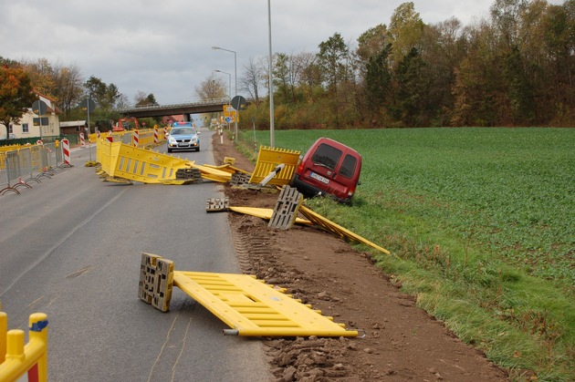 POL-STH: B 65 wegen Sturmböe gesperrt