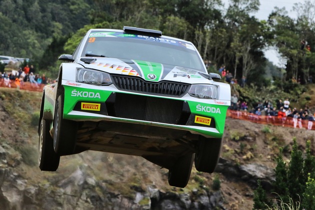 Rallye-EM-Auftakt: SKODA Erfolg auf den Azoren - Kreim/Christian mit erster Bestzeit (FOTO)