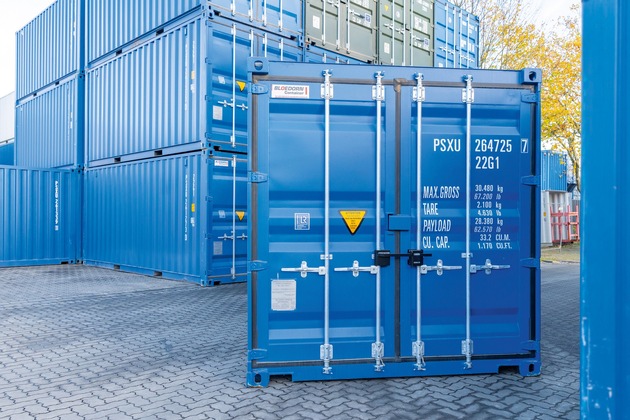 Professionelle Absicherung von Lager- und Überseecontainern ohne Bohren oder Schrauben – das abnehmbare Containerschloss ABUS ConHasp 205